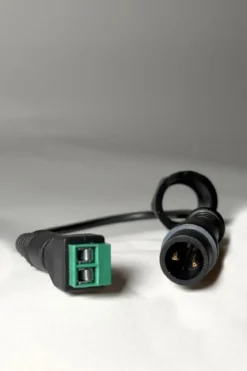 Adapter 4 Terminaler till rund 5.5 mm
