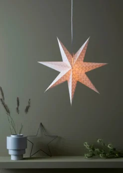 Admira Stjärna Vit 45 cm