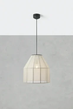 Aiko Taklampa Beige