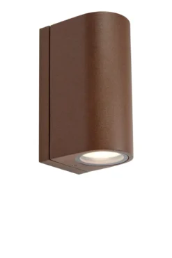 Alor Fasadlampa Corten Dubbel