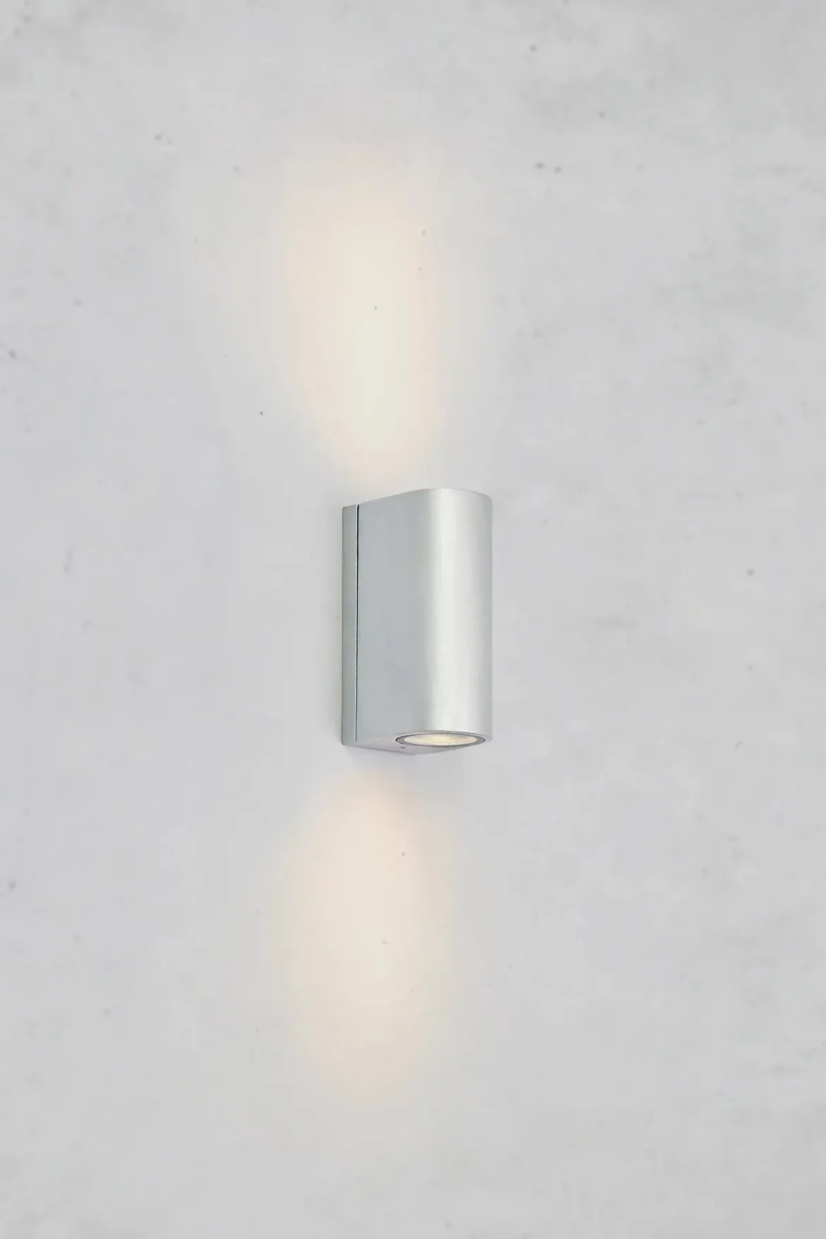 Alor Fasadlampa Silver Dubbel