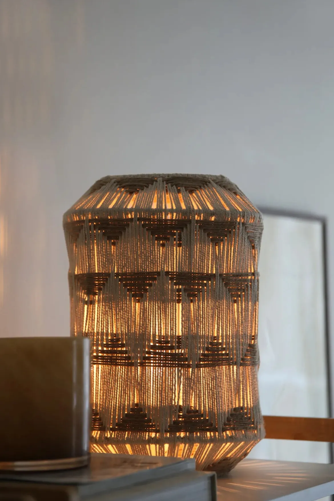 Ano Bordslampa Beige