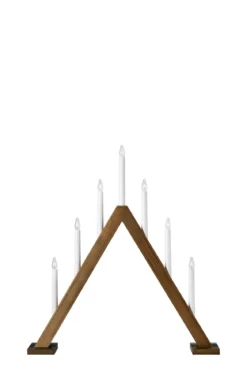 Ariele Adventljusstake Ljusbrun 62 cm