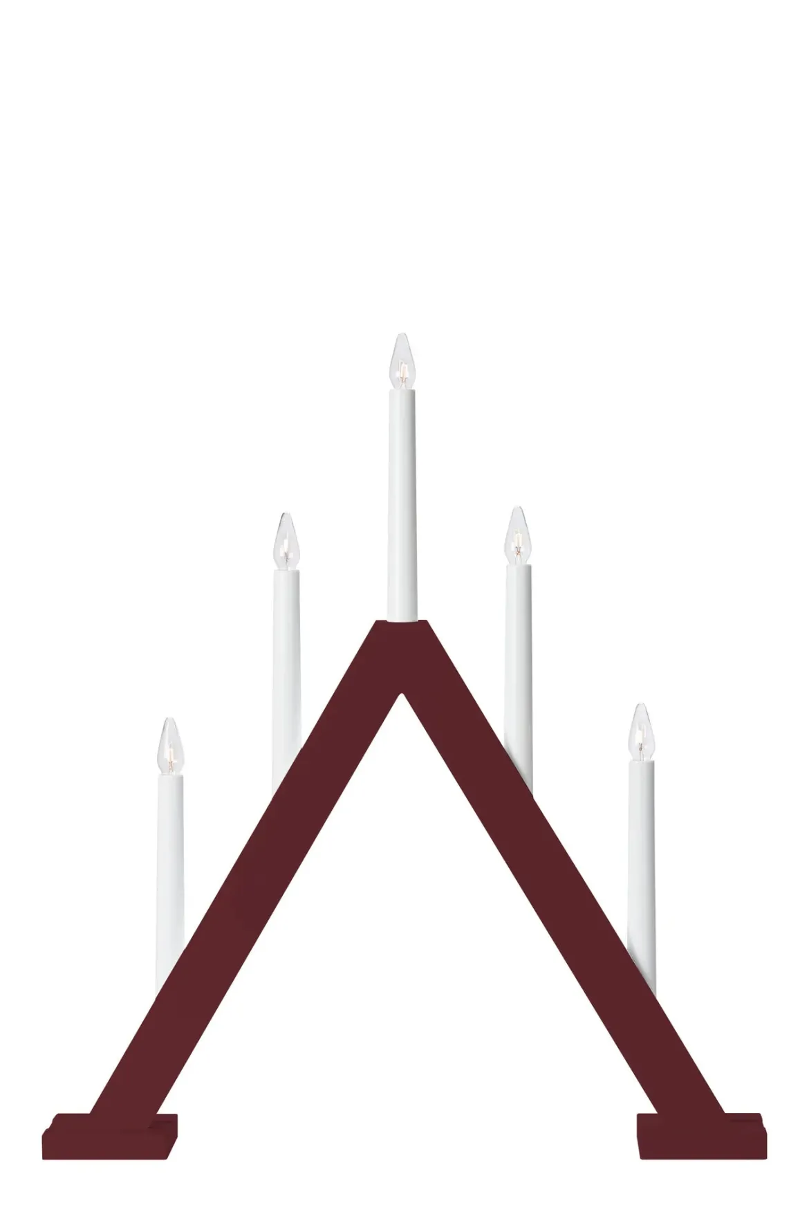 Ariele Adventsljusstake Röd 52 cm