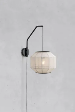 Asuka Vägglampa Beige