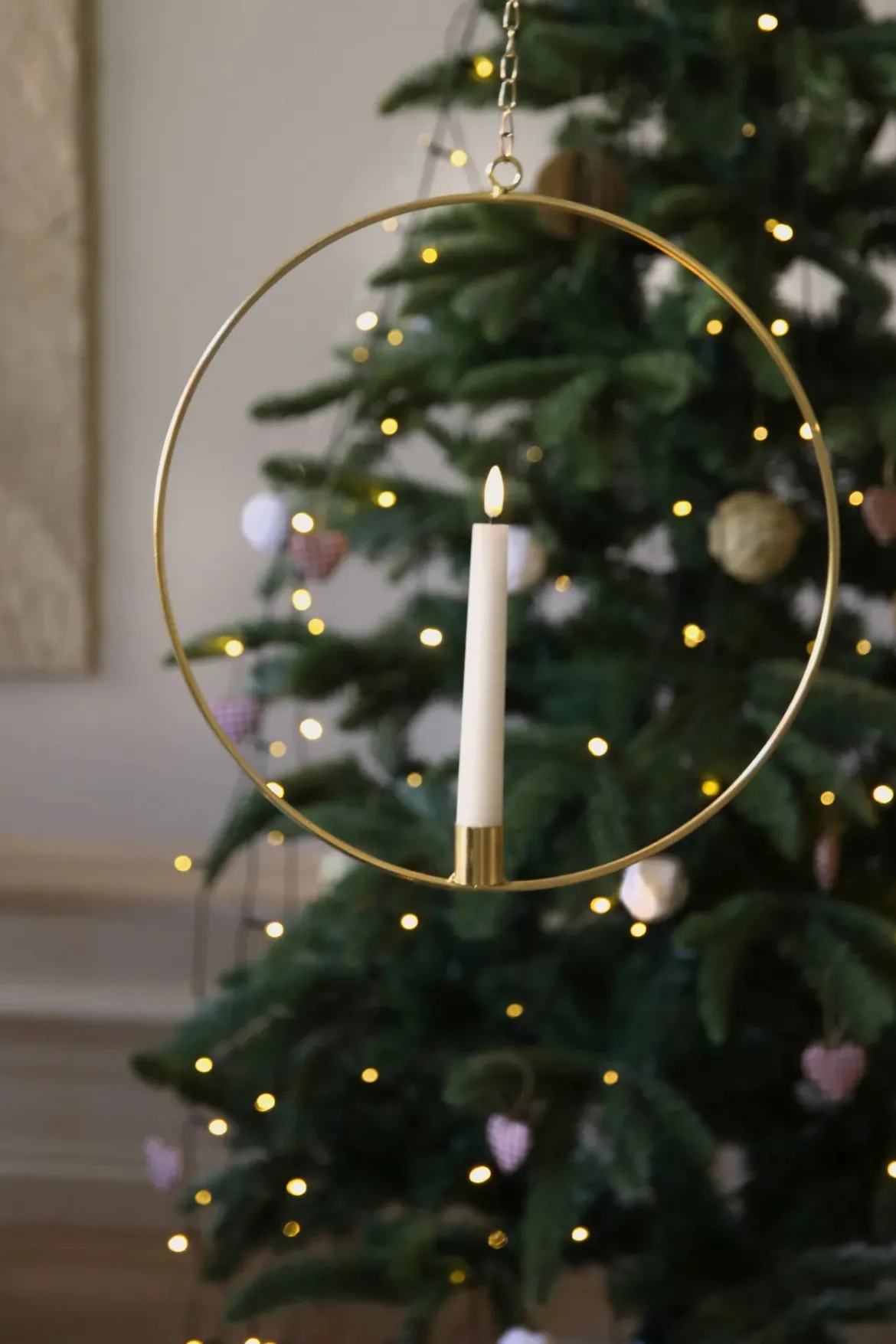 Auri Ljusstake Guld Hängande