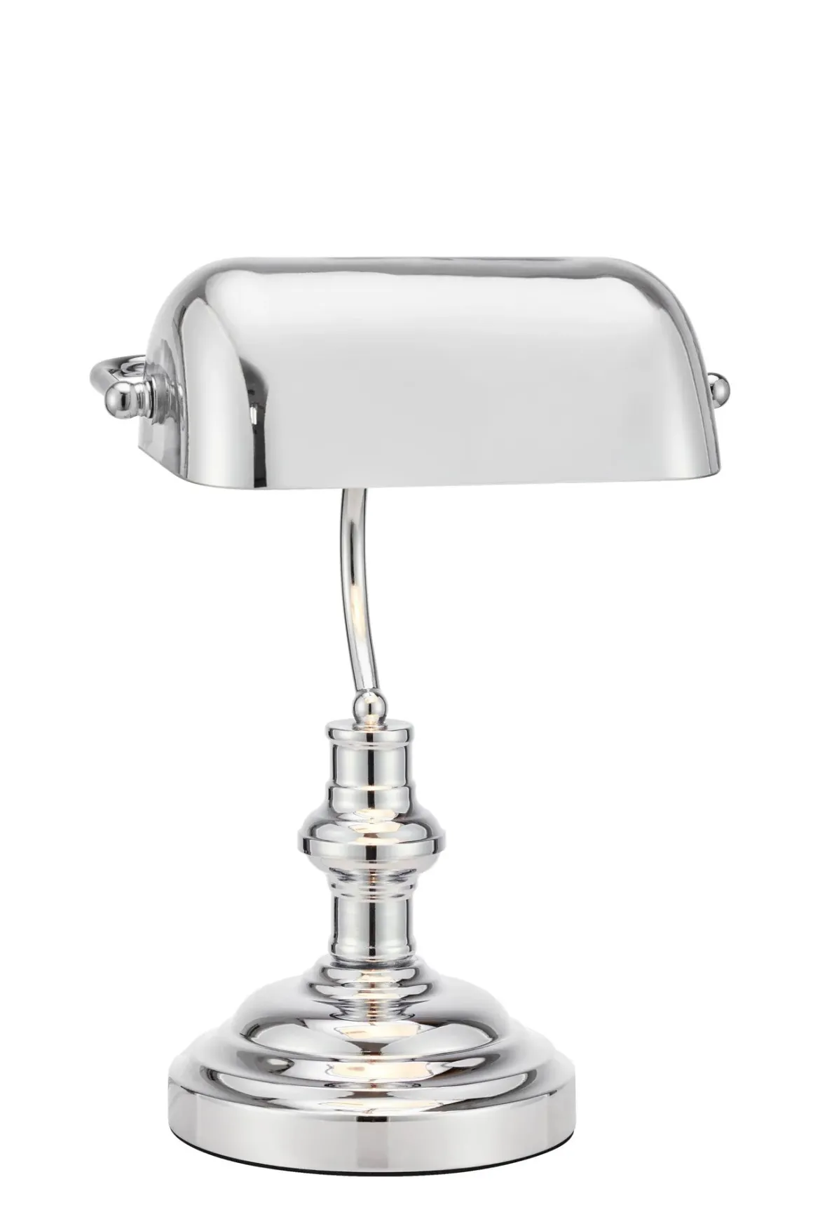 Bankers Bankirlampa Krom 42 cm