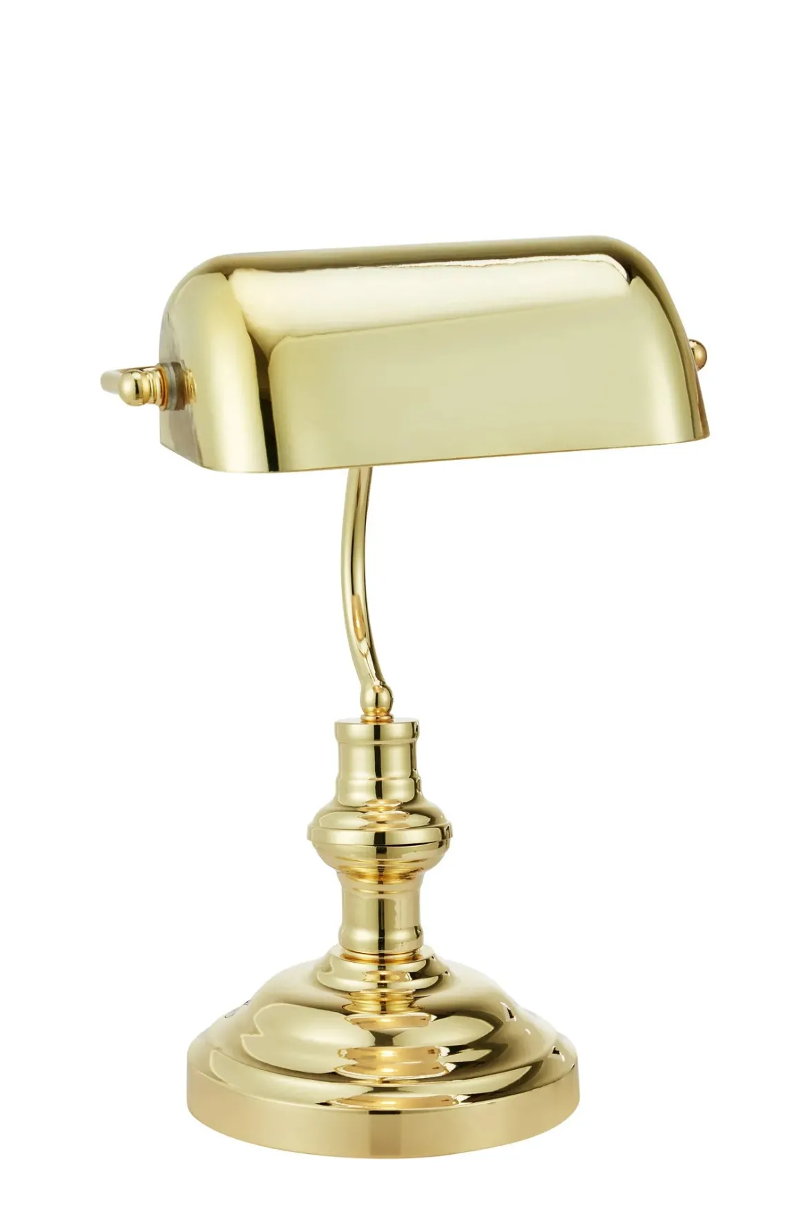 Bankers Bankirlampa Mässing 42 cm