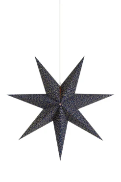 Baroque Stjärna Blå 75 cm