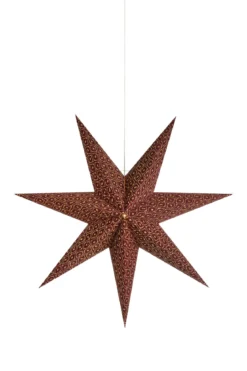 Baroque Stjärna Bordeaux 75 cm