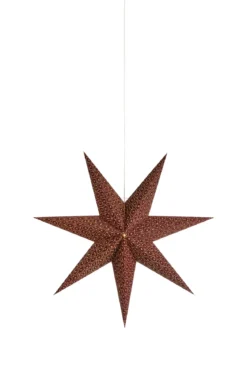 Baroque Stjärna Bordeaux 45 cm