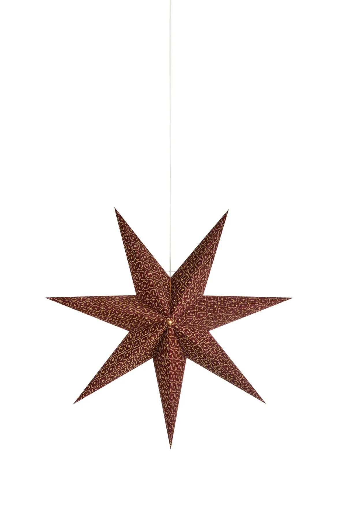 Baroque Stjärna Bordeaux 45 cm
