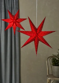 Blink Julstjärna Röd 75 cm