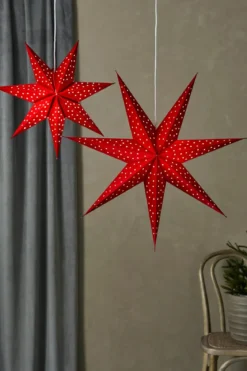 Blink Julstjärna Röd 45 cm