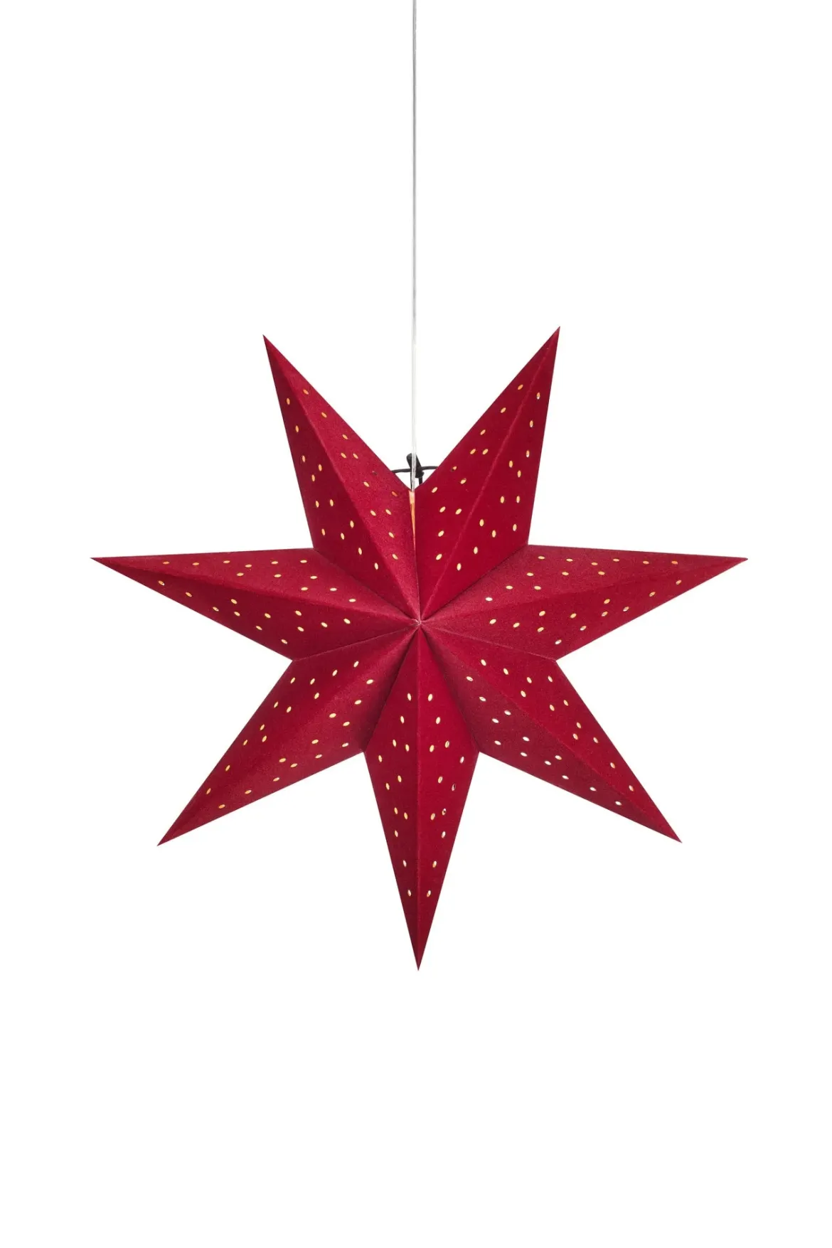 Blink Julstjärna Röd 45 cm