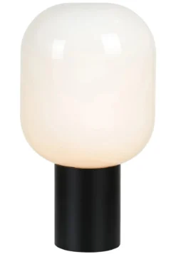 Brooklyn Bordslampa Svart/Opal 44 cm