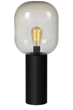 Brooklyn Bordslampa Svart/Rök 56 cm