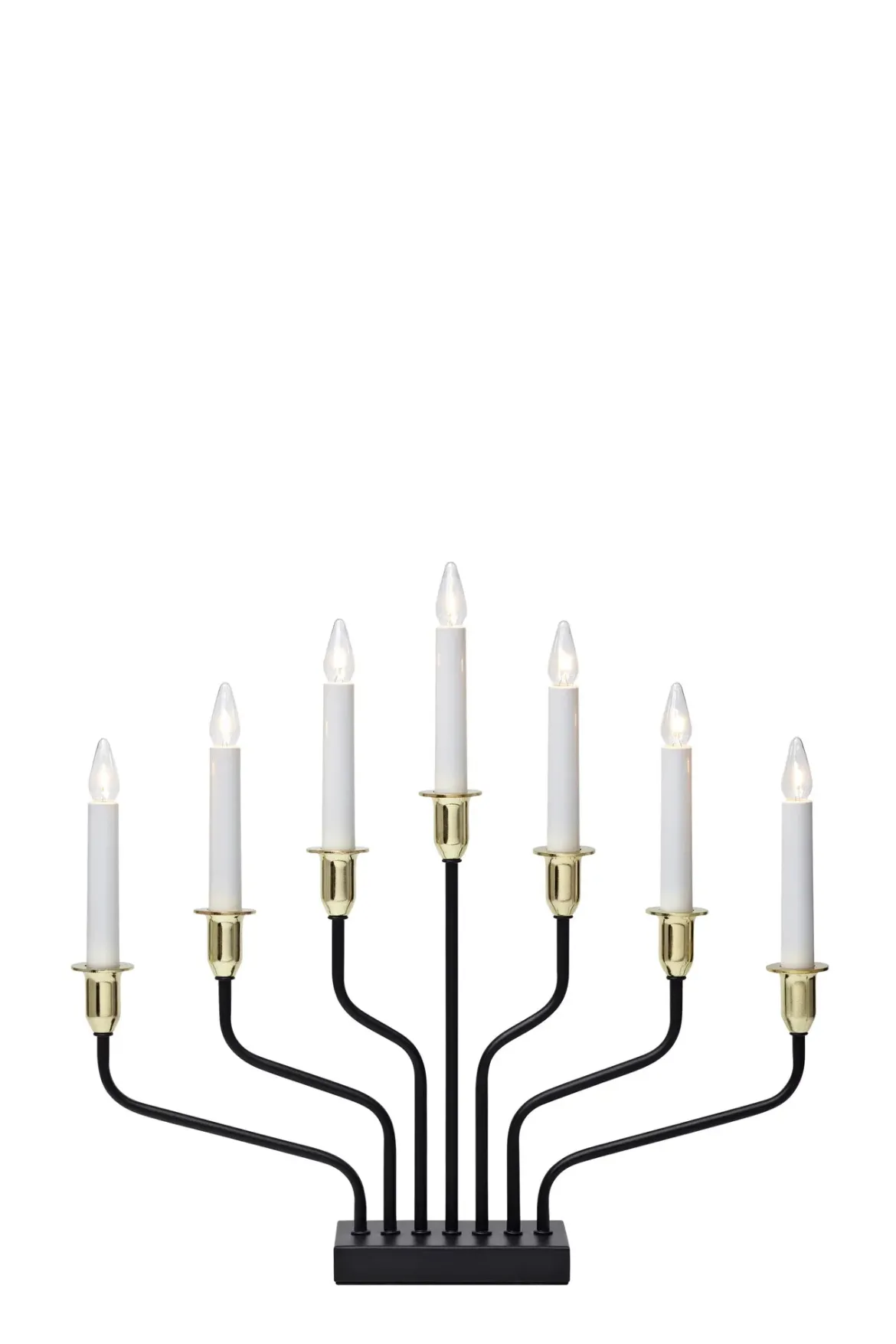 Brosa Adventsljusstake Svart
