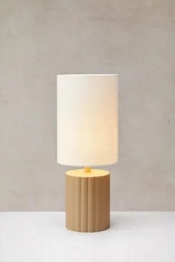 Can Bordslampa Vit/Beige