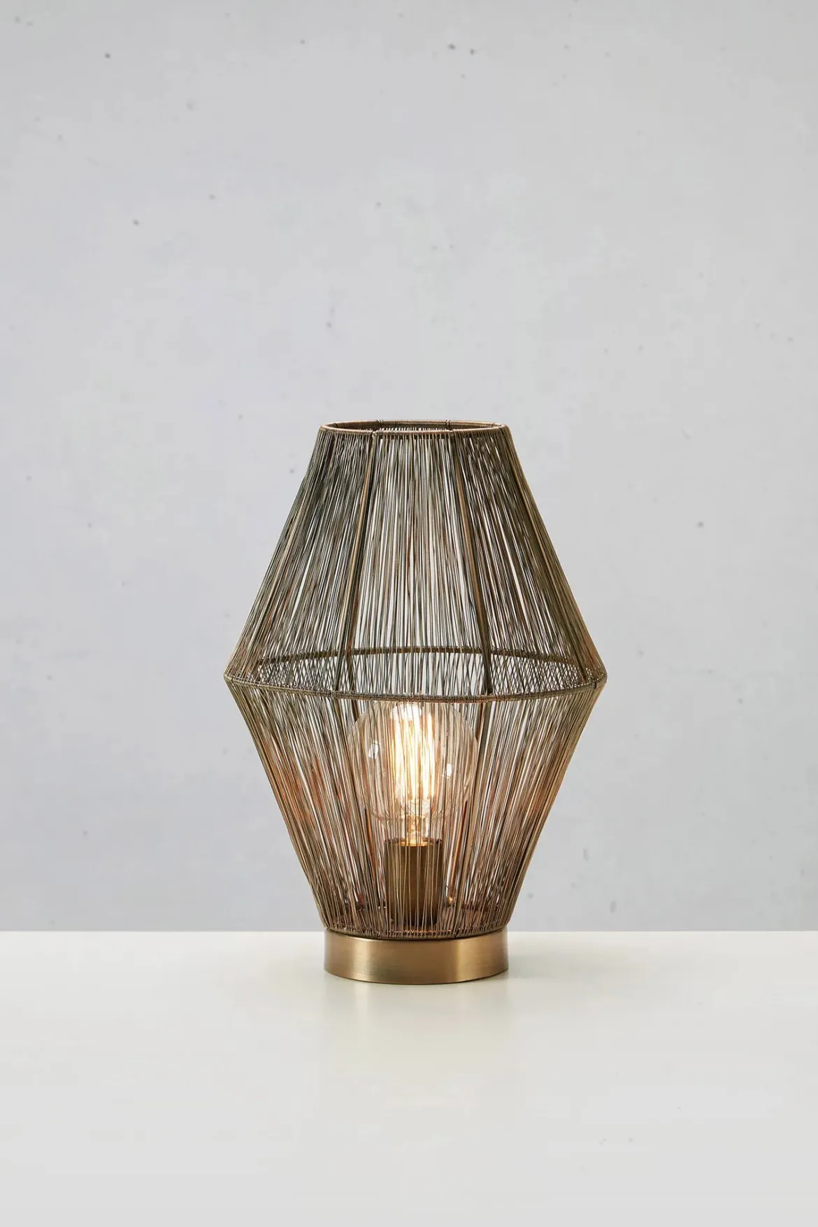 Casa Bordslampa Antikmässing