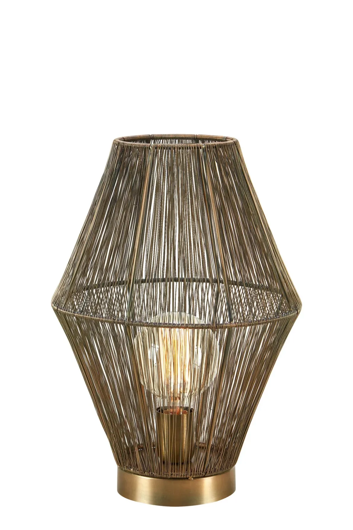 Casa Bordslampa Antikmässing