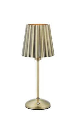 Celia Uppladdningsbar Bordslampa Mässing