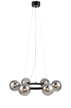 Circle Taklampa Svart