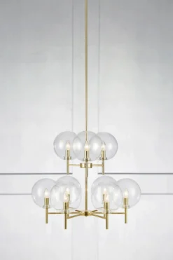 Crown Taklampa Mässing
