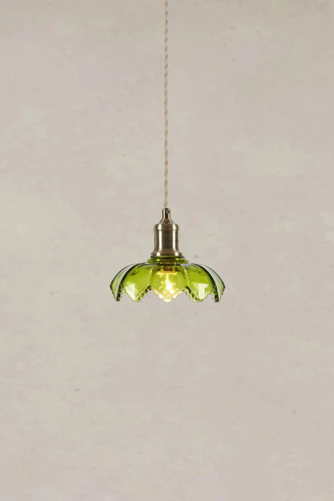Curio Fönsterlampa Grön