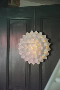 Dahlia Vägg/Bordsdekoration Vit