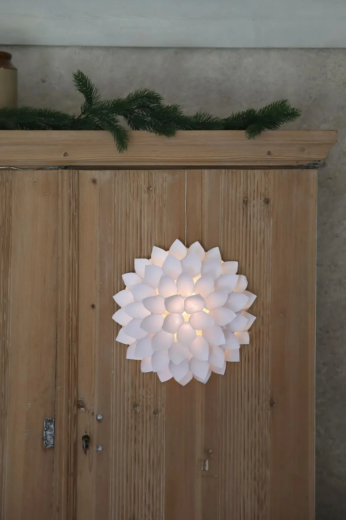Dahlia Vägg/Bordsdekoration Vit