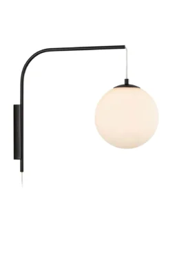 Dione Vägglampa Svart