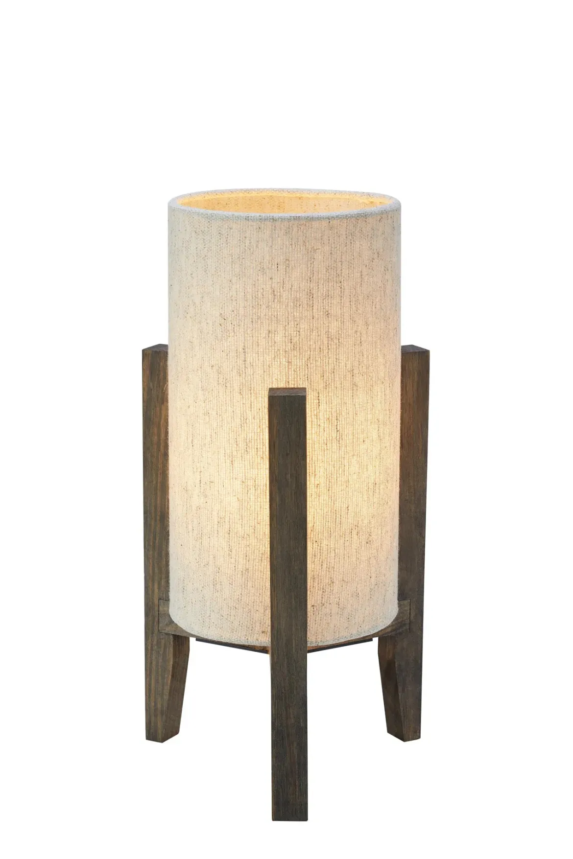 Eruca Bordslampa Vit/Brun 34 cm