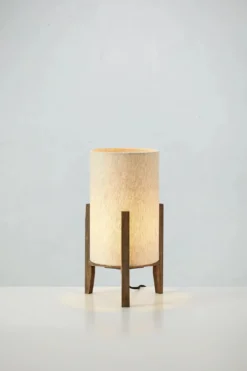 Eruca Bordslampa Vit/Brun 39 cm