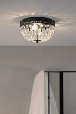 Etienne Kristallplafond Svart