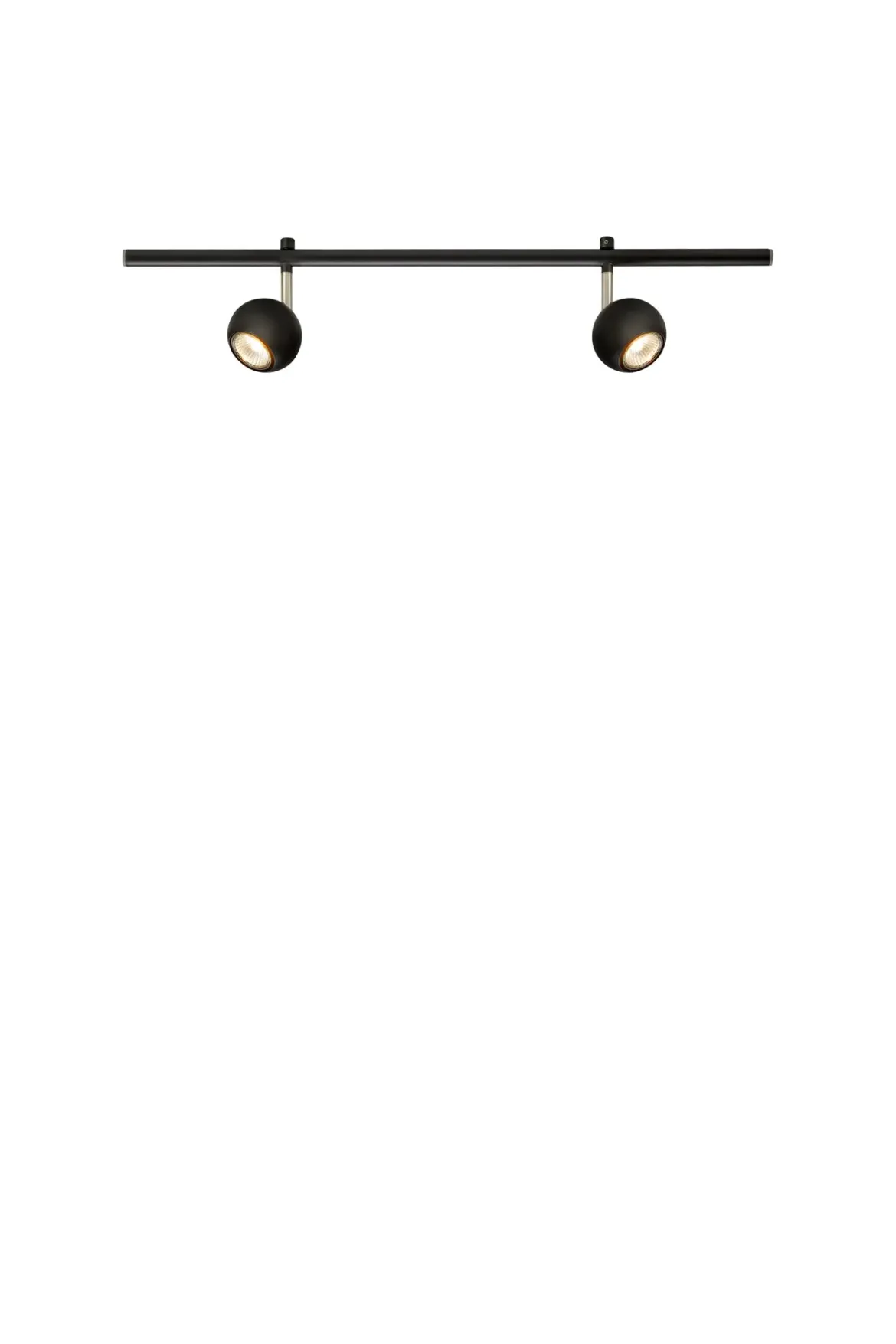 Expand Spotlight Svart Rund 70 cm