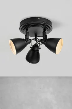 Fjällbacka Taklampa Svart