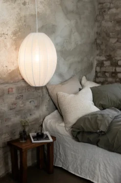 Florence Taklampa Vit 40 cm