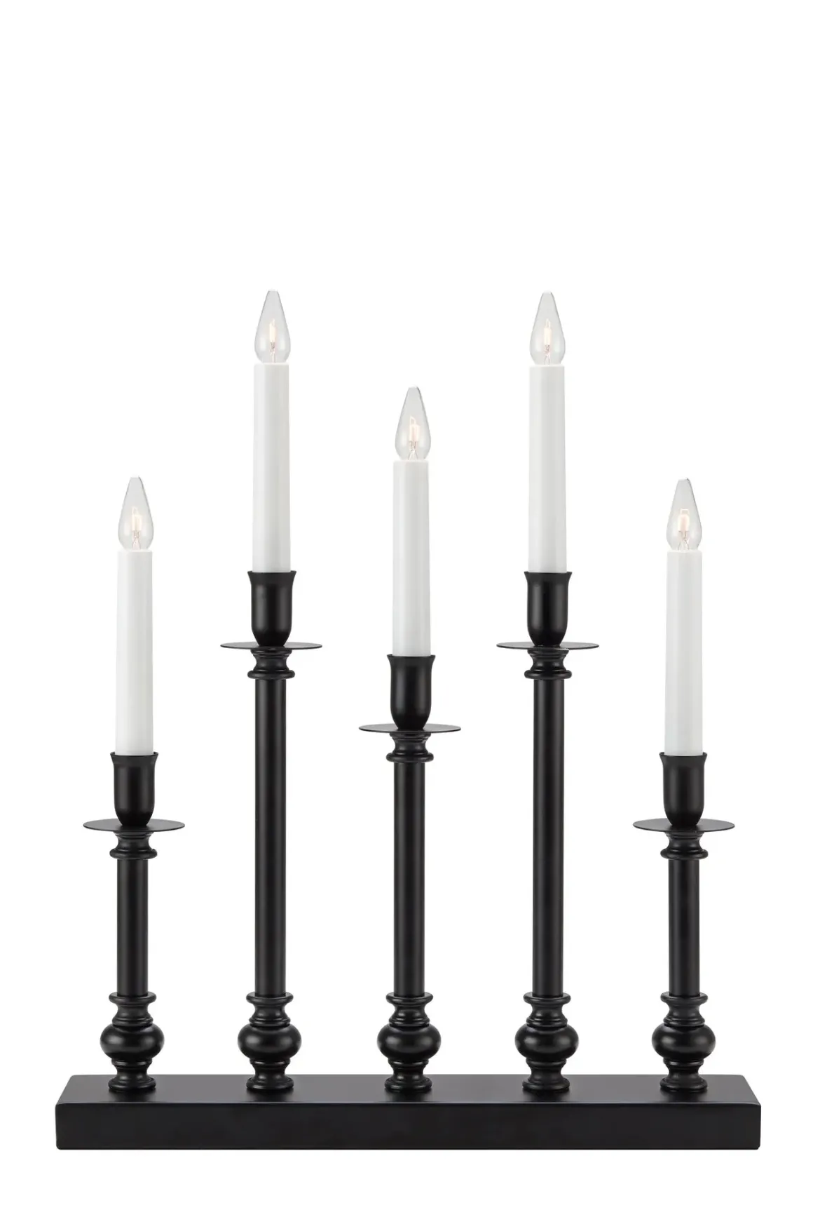 Fratello Adventsljusstake Svart