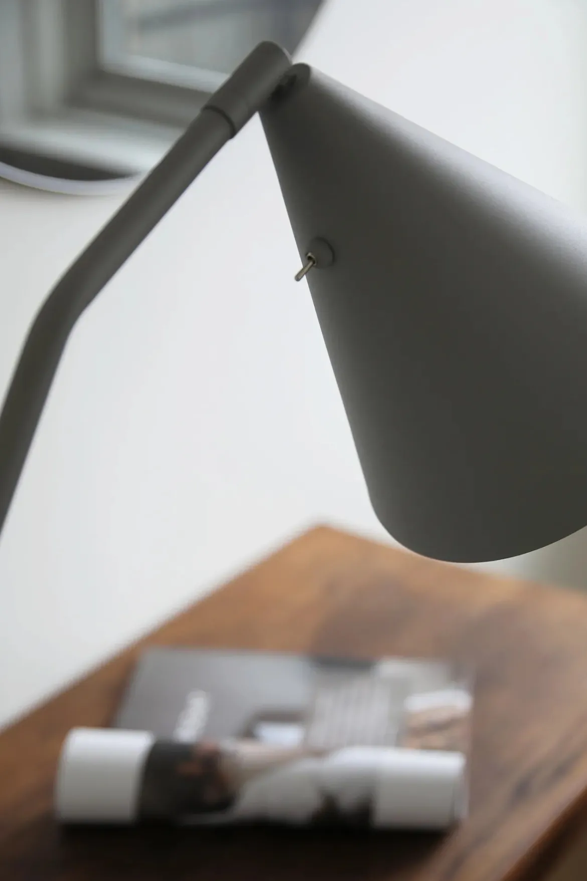 Funil Golvlampa Grå 3-stegsdimbar