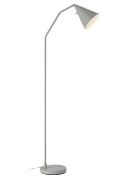 Funil Golvlampa Grå 3-stegsdimbar