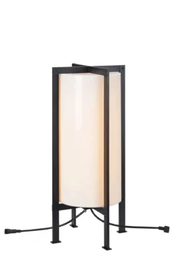 Garden 24 Frame Golvlampa Vit/Svart