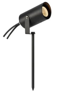 Garden 24 Spotlight Svart Cylinder 6W