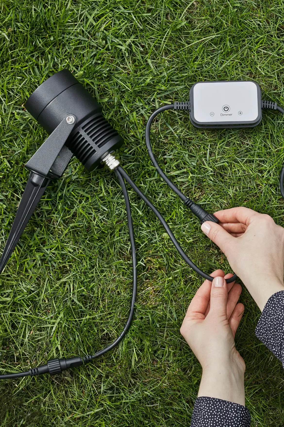 Garden 24 Spotlight Svart 3W