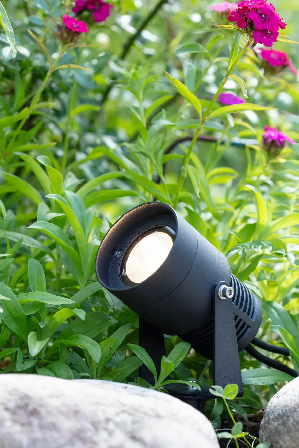 Garden 24 Spotlight Svart 3W