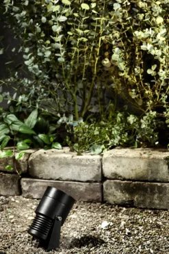 Garden 24 Spotlight Svart 9W