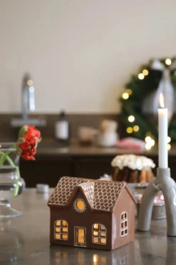 Gingella Bordsdekoration Pepparkakshus