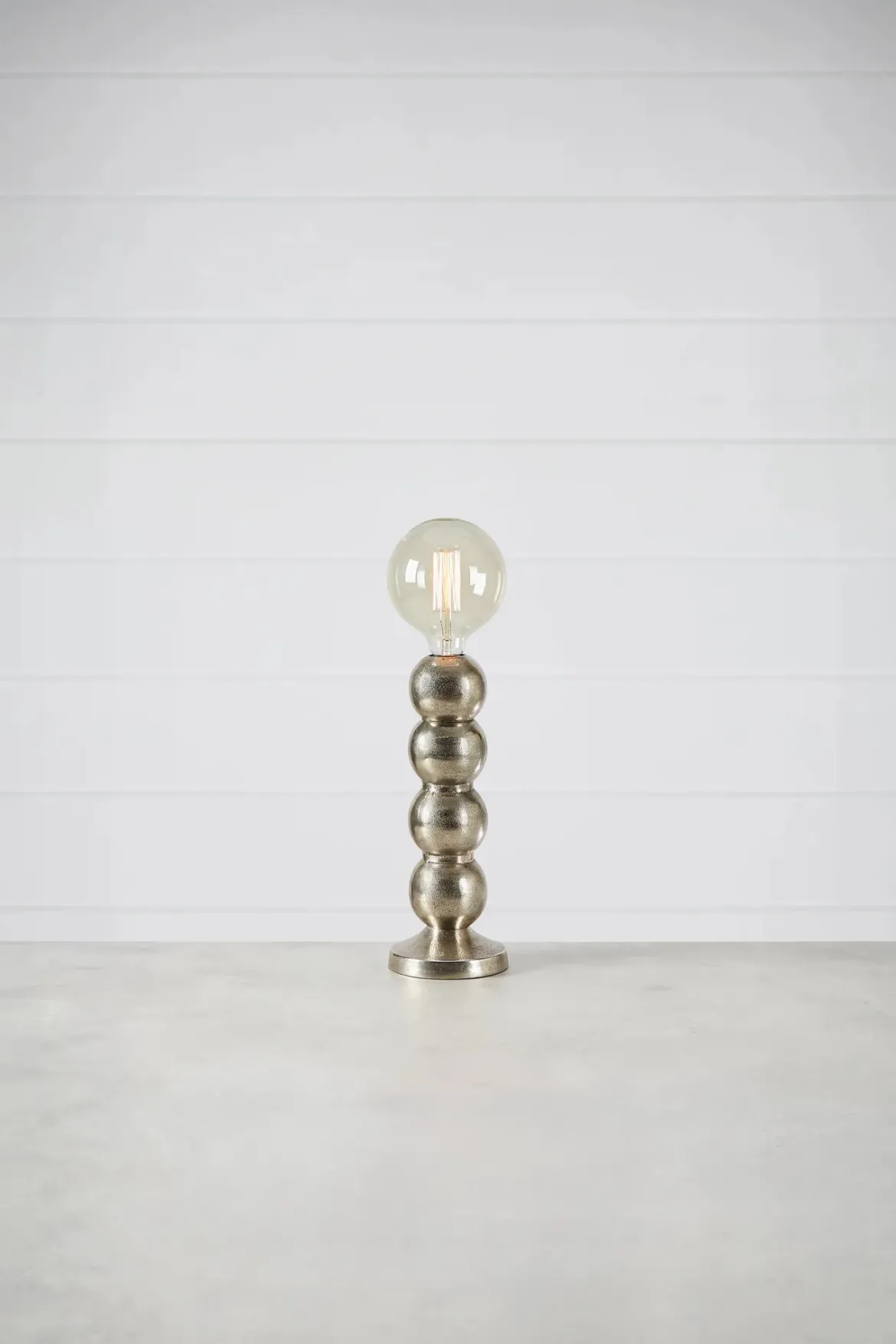 Gong Bordslampa Silver