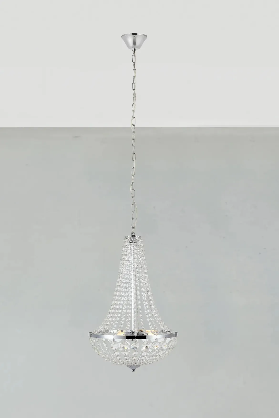 Gränsö Kristallkrona Krom 40 cm Badrum