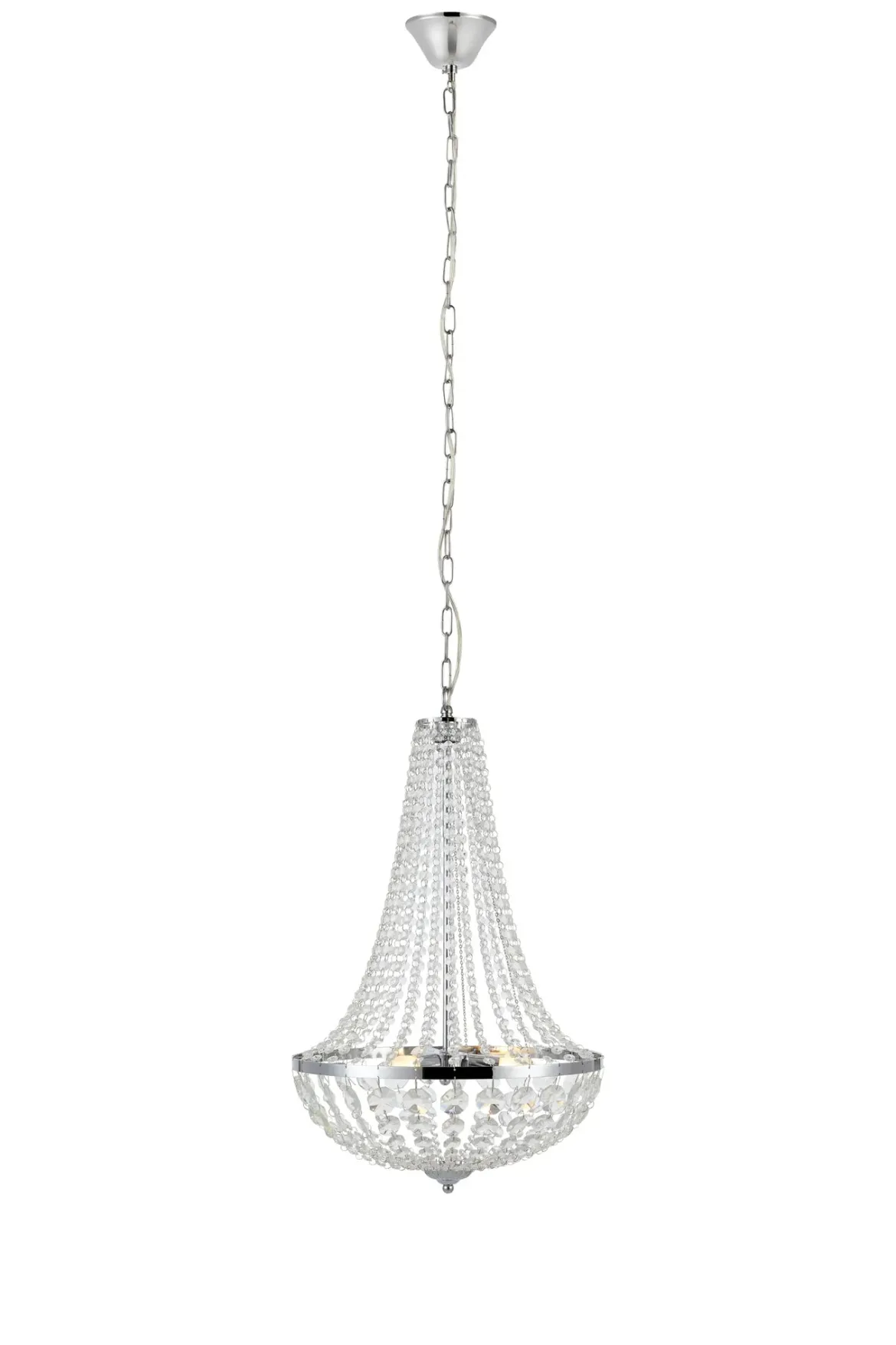 Gränsö Kristallkrona Krom 40 cm Badrum